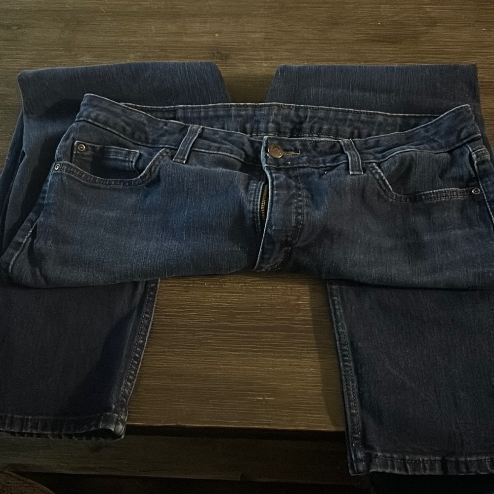 A pair of Lee jeans size 18M
